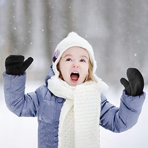 Toddler Magic Stretch Mittens Winter Unisex Baby Knitted Gloves Mittens for Baby Girls Boys Yellow4