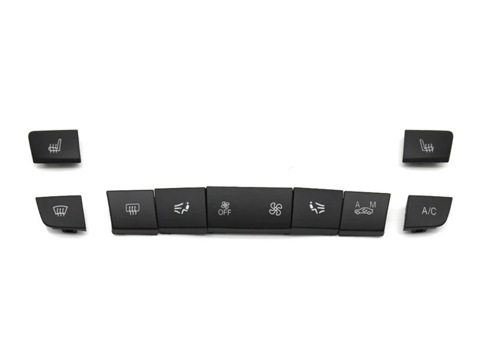Cruscotto Aria Condizionata AC Pulsante Controllo Temperatura Per BMW 1 2 3 4 F Serie F20 F21 F22 F30 F35 F34 F36 Bocchetta Dell'aria Condizionata(Model D 9PCS SET)