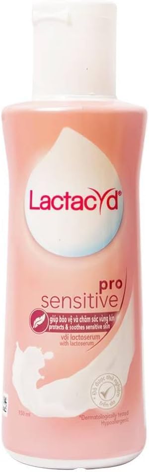 Pro Sensitive Feminine Wash, Protects and Soothes Sensitive Skin with Natural Lactoserum- 150ml