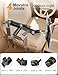 LMADFLY Extendable Tablet iPad Car Holder Back Seat for Kids, iPad Headrest Mount for Car Road Trip Must Haves Essentials Tablet iPads Car Mount Accessories Compatible with 2024 iPad Pro Fire