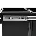 vidaXL Cubo de Basura de Cocina Extraíble Reciclaje Cierre Suave Papelera Contenedor...