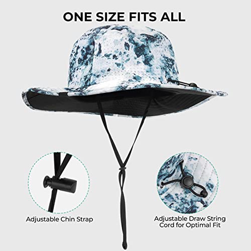 Image of KastKing Sol Armis UPF 50 Boonie Hat - Sun Protection Hat, Fishing Hat, Beach & Hiking Hat, Paddling