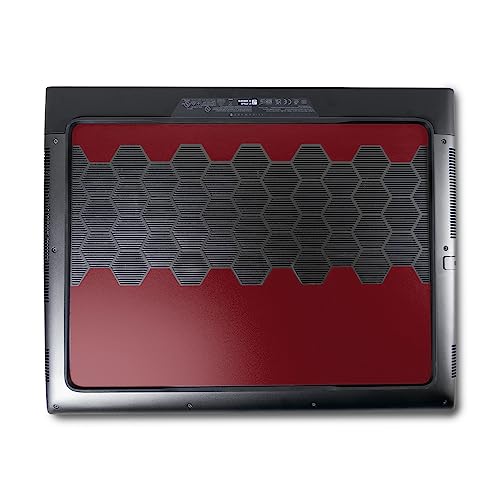 Image of MightySkins Skin Compatible with Alienware M18 R1 (2023) Full Wrap Kit - Solid Burgundy | Protective, Durable, and Unique Vinyl Decal wrap Cover | Easy to Apply & Change Styles | Made in The USA