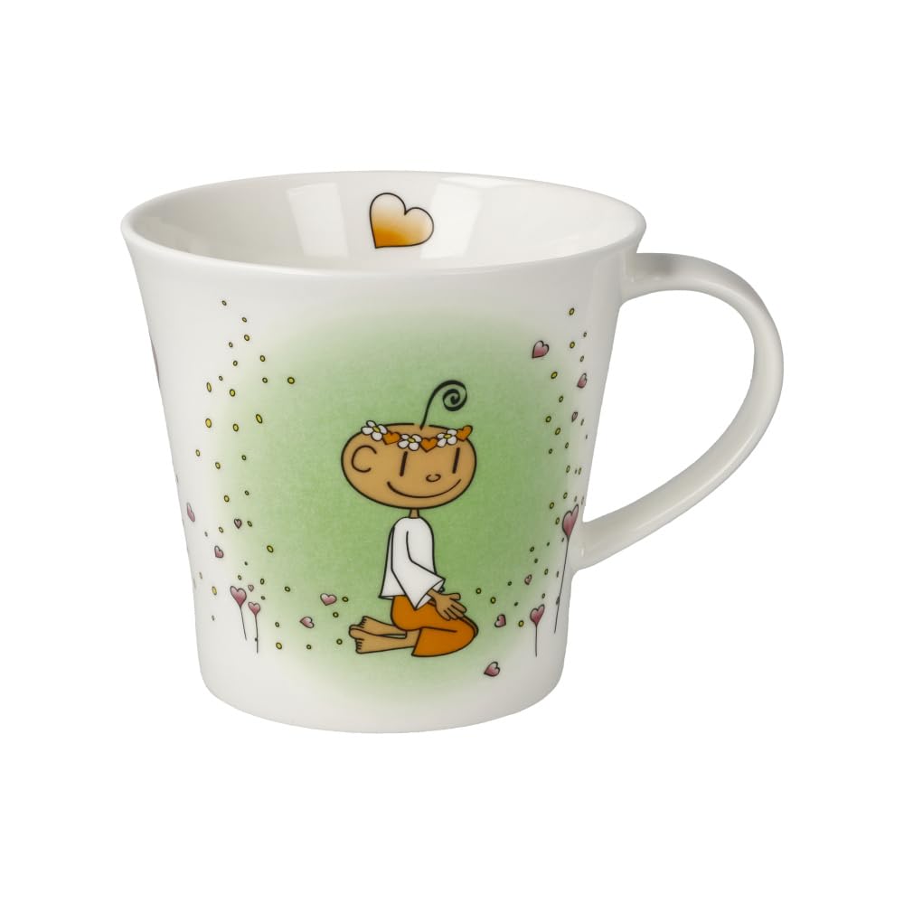 Coffee/Tea Mug Danke 0.35 L The Little Yogi [German Language]