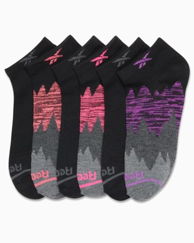 Image of Reebok Women's Athletic Socks - Performance Low Cut Socks (6 Pack)