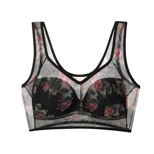 SHOBDW Rebajas Hoy Oferta Flash 50 Sujetadores Abiertos por Delante De Cierre Delantero Sujetador Deportivo Postoperatorio Pecho Mujer Lisos Comfort Underwear BH Camiseta Tirantes Deporte Conjunto
