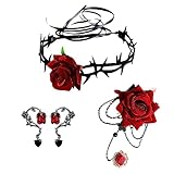 alchemy gothic ohrringe Unsere Gothic Rose Accessoires werden Ihrer Familie und Ihren Freunden unvergleichliche Freude und die schönsten Momente bescheren.