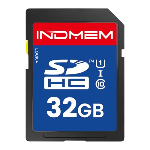 SD Card Pack 32GB UHS-I SDHC U1 Class 10 High Speed for Digital Camera Computer Trail Camera