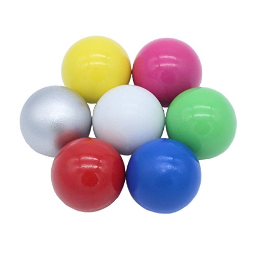 Locket 7PCS Mixed 16mm Copper Globe Chime Ball Harmony Relax Mediate Jingle Bell Ball Necklace