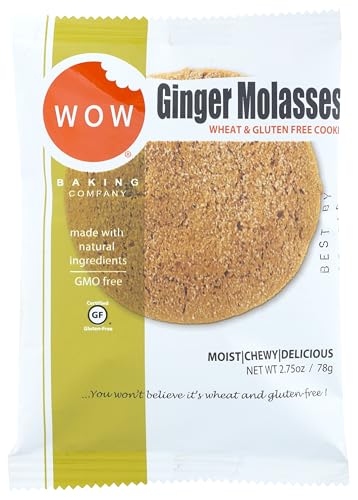 Wow Baking Cookie, Ginger Molasses, 2.75 Ounce