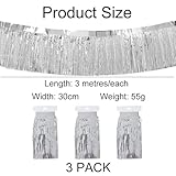 Zoom IMG-1 yphzmtz 3 pezzi foil fringe Zoom IMG-1 yphzmtz 3 pezzi foil fringe