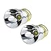 LUXJUMPER Paquet de 2 ampoules de remplacement LED 1500 lumens XPL V6 Module de conception P60 à mode unique, ampoule LED pour Surefire Hugsby C2 G2 Z2 6P 9P G3 S3 D2, WF501B WF502B