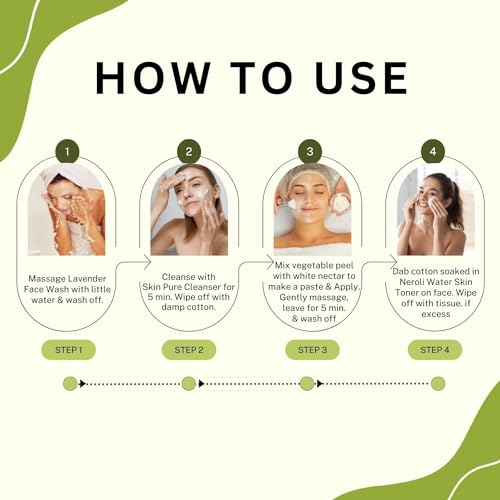 Image of Aroma Treasures Skin Whitening And Brightening Facial Kit For Oily Skin