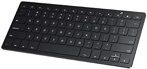 SPARIN Tablet Keyboard for Galaxy Tab S8 Ultra/S8 Plus/S8/S7 FE/Tab S7 Plus/Tab S7, Bluetooth Keyboard for Galaxy Tab A7 Lite/Tab A8/Tab A7 and Other Bluetooth Enabled Tablets and Phones, Black