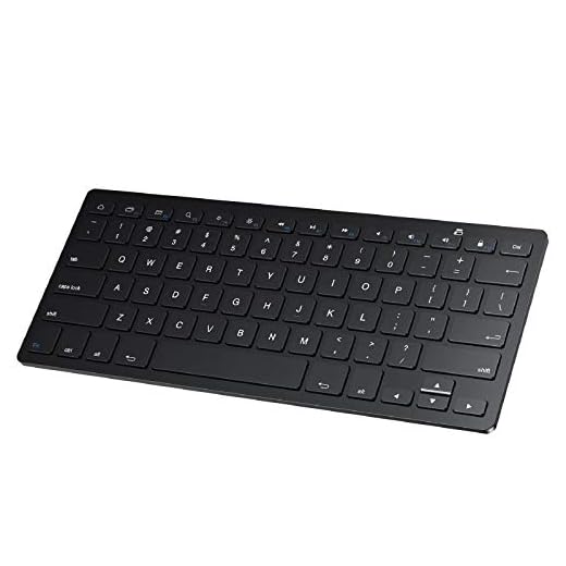 SPARIN Tablet Keyboard for Galaxy Tab A 10.1/8.4/8.0 Inch, Bluetooth Keyboard for Galaxy Tab S7 Plus/Tab S7 / Tab S6 Lite/Tab S6 / Tab S5e and Other Bluetooth Enabled Tablets and Phones, Black