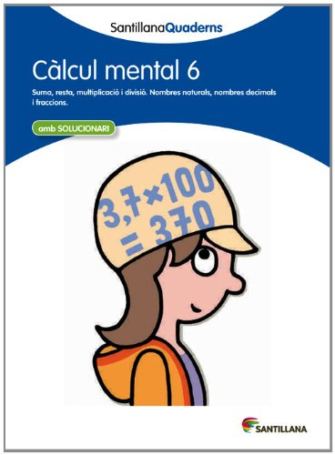 Portada de Calcul Mental 6