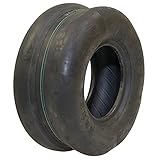 Stens 160-671 Kenda Tire, 13 x 6.50-6 Smooth, 4-Ply, Black