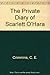 The Private Diary of Scarlett O'Hara