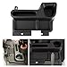 Car Interior Centre Console Storage Box Black Replacement for LC70 LC71 LC76 LC77 LC78 LC79 / FJ70 FJ76 FJ77 FJ78 FJ79