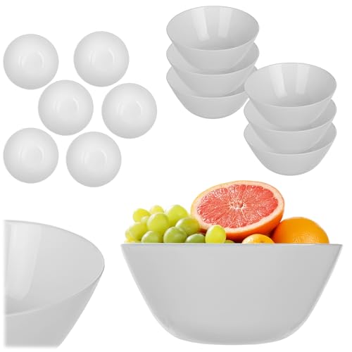 KADAX Salatschüssel Set, ø 18 cm, Schüsselset, Müslischüssel,...