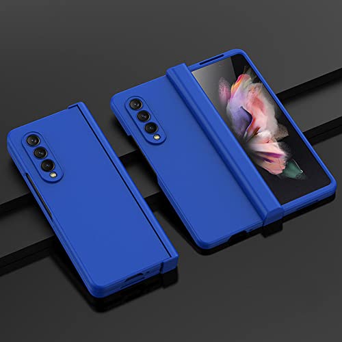 Coque Samsung Galaxy Z Fold 4 bleu foncé idéale en voyage