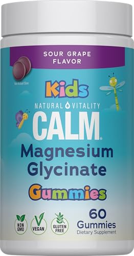 Natural Vitality Kids Calm | Magnesium Glycinate Gummies