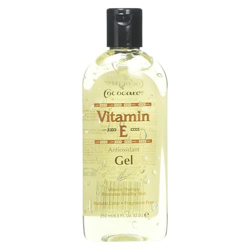 Cococare Vitamin E Antioxidant Gel - Intensive Moisture & Sun Burn Relief Vitamin E Gel For Skin - 8.5 Oz