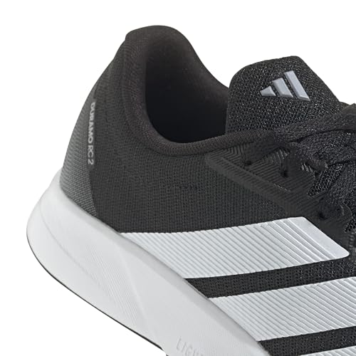 Adidas Mujer Duramo RC2 Running Shoes, Core Black/Cloud White/Halo Silver, 37 1/3 EU - imagen 5