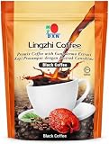 DXN Lingzhi Schwarzer Kaffee mit Ganoderma lucidum, Instantkaffee, 20 Beutel à 21 g, Adaptogen, Antioxidantien