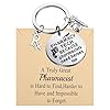 KUIYAI Best Pharmacist Ever Gift Pharmacy Tech Gift PT Gift Medical Student Graduation Gift RX Gift