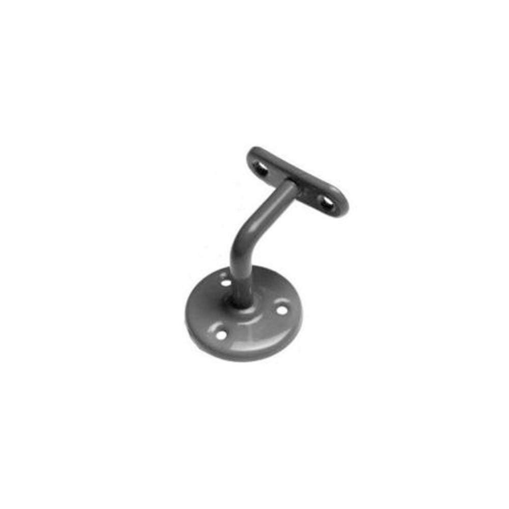 Perry Hinges Black 63Mm 2½'' No.236 Handrail Brackets Pack Of 5 Finish