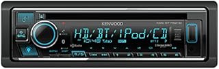 KENWOOD KDC-BT782HD Single DIN Bluetooth CD Car Stereo Receiver with Amazon Alexa Voice Control | LCD Text Display | USB & Aux Input