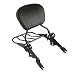 XFMT Backrest Sissy Bar Luggage Rack Compatible with Harley Davidson 2009-2019 Road King, Road Glide, Street Glide, Electra Glide, Ultra Classic,CVO Road Glide Ultra Custom,CVO Street Glide