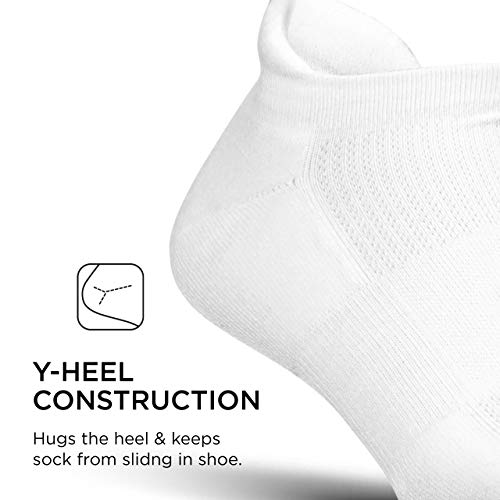 Image of Feetures High Performance Max Cushion Ankle Sock - Tab Socks for Women & Men with Heel Tab