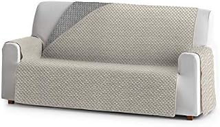Eysa Cover, Polyester, C/1 Beige-Grey, 4 seaters 190cm. Suitable for Sofas from 210 to 250 cm