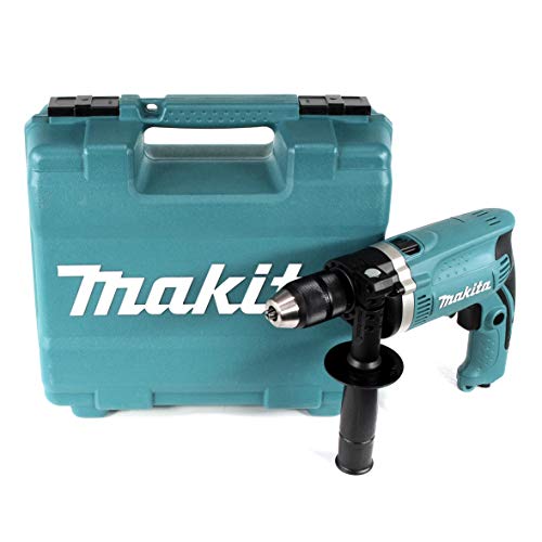 Makita Schlagbohrmaschine im Koffer, 710 W inklusiv 74 teilig Zubehör & TOX Sortimentskoffer Plug und Play, 320 tlg. mit Allzweckdübel Trika 5x31 mm, 6x36 mm, 8x51 mm + perfekt abgestimmte Schrauben – Bild 4
