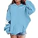Boys Girls Spooky Season Sweatshirt Kids Cute Halloween Hoodie Preppy Clothes Oversized Long Sleeve Halloween Shirts with Pocket Fall Fashion Outfits