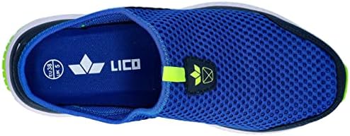 Lico Unisex Sun Sabot pantoffels, Petrol grijs, 36 EU