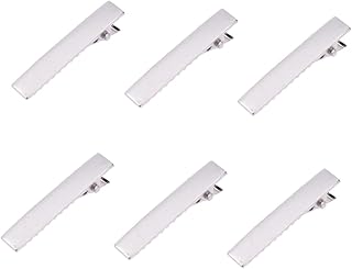 DOITOOL 50 peças mini clipes para cabelo mini grampo de cabelo mini clipe jacaré grampo de cabelo com cartão de problema de dentes, grampo de bico de pato, pacote pequeno, grampos de cabelo para grampo de cabelo