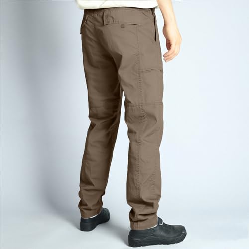 Cargo Work Pants for Men Baggy Lightweight Stretch Waist Stretch Hiking Tactical Big and Tall Trousers3