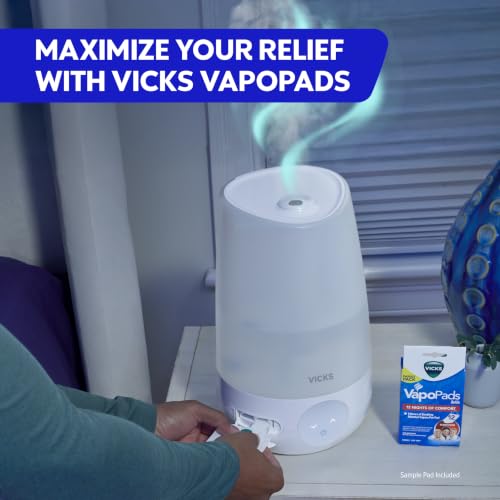 Vicks Filter-Free Plus Cool Mist Humidifier for Medium Rooms, 1.2 Gal Tank - image 5