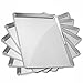 GRIDMANN 18" x 26" Commercial Grade Aluminum Cookie Sheet Baking Tray Pan Full Sheet - 6 Pans