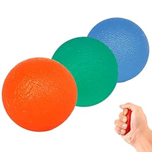 Strеss Relief Balls, Squeeze Exercise Stress Balls, Gel Hand Balls for Arthritis Hand,Finger,Grip Strengthening and Stress Relief