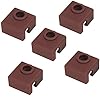 3D Printer Heater Block Siliconen Cover MK7 MK8 MK9 Hotend Hoge temperatuur Bestand MK8 Siliconen Cover voor Ender 3…