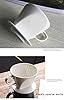 ELEFOCUS Porcelain Coffee Dripper, Filter Cone (White)