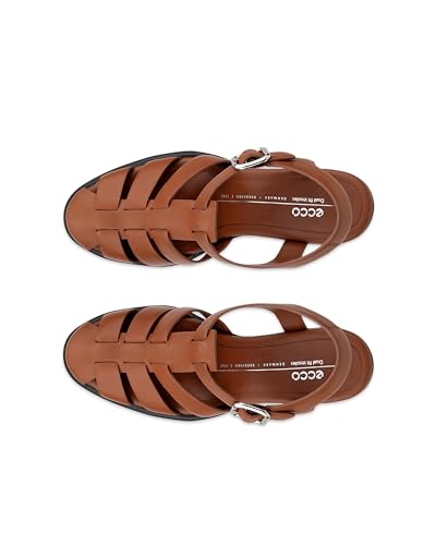 Image of ECCO Sculpted 55 Luxe Fisherman Heel Sandal