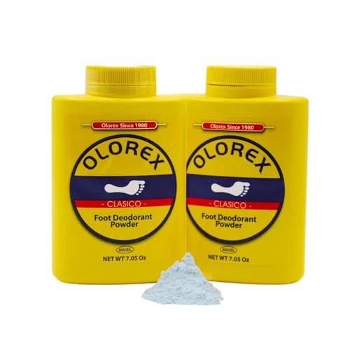 Image of Foot Deodorant Powder, Long-Lasting Effect, 2-Pack of 7.05 Oz Powder Bottles