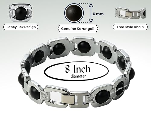 Image of Karungali Bracelet for Men Women, Original and Certified Karungali Malai