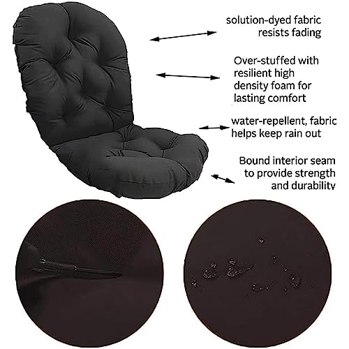 Sillón mecedor impermeable para exterior que soluciona la falta de espacio 3