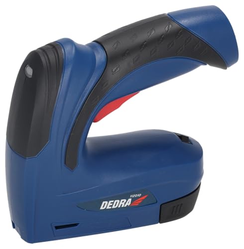 Grapadora de batería Dedra 11Z010 para sujetar cables y telas 2